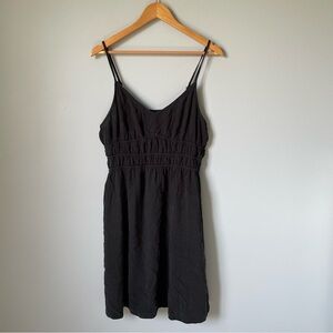 Weekend Black Spaghetti Strap Mini Sundress Size XL